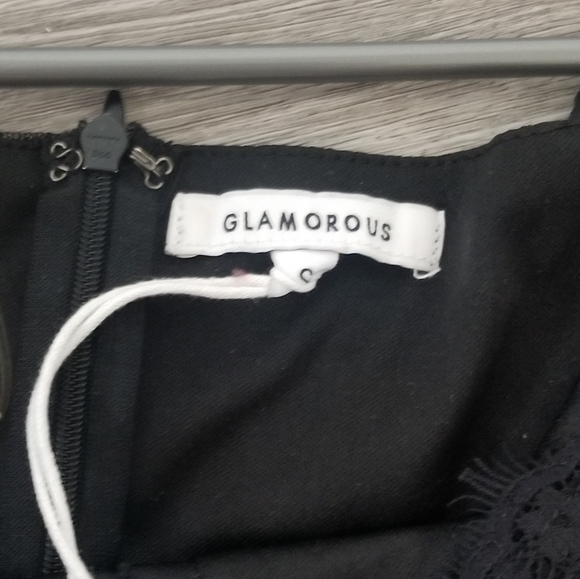 Nwot glamorous little black dress - Picture 5 of 7